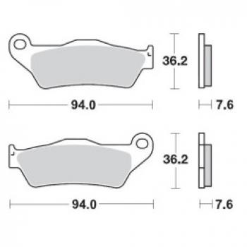 Brake Pads Moto-Master OFFROAD SINTER PRO RACING