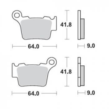 Brake Pads Moto-Master OFFROAD SINTER PRO RACING - Kopie