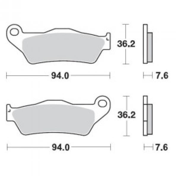 Brake Pads Moto-Master OFFROAD SINTER PRO RACING